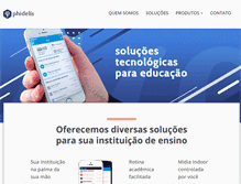 Tablet Screenshot of phidelis.com.br