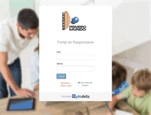 Tablet Screenshot of pais.primeiromundo.phidelis.com.br
